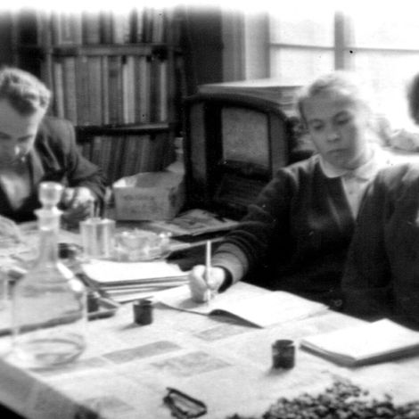 Корелин М.А. с молодыми педагогами (1967-1968 год)