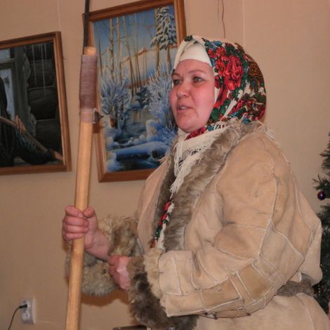 Василиса Кожина. Елка в музее-2012.
