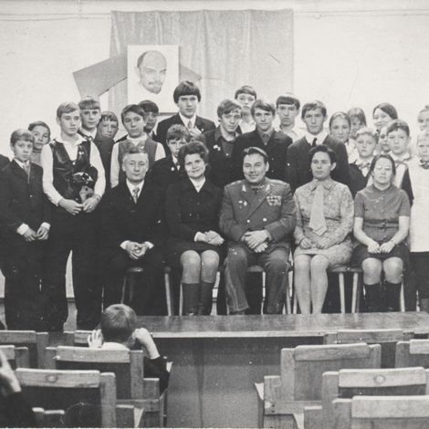 Встреча с Артемом Сергеевым в Доме пионеров. 05.12. 1974г.