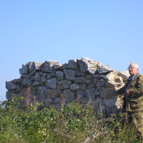 Каменная кладка на месте бывшей д. Забегалово.