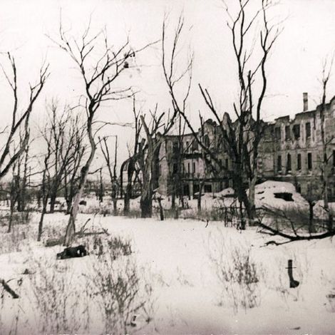 Старая Русса после освобождения. Февраль 1944 г.