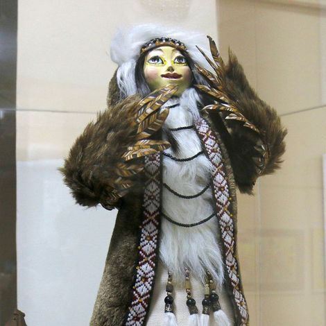 Кукла-Кукушка. Автор Надежда Саламаха.