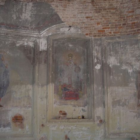 Алтарная фреска церкви Вознесения Господня
