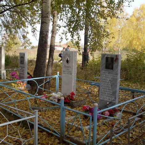 Аллея участников Великой Отечественной войны. Песьянское кладбище, г.Артемовский.