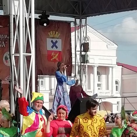 Артемовские мастера на конкурсе костюмов на Ирбитской ярмарке.