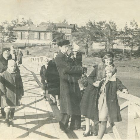 1 мая 1941 года на новеньком мосту - Сидоровичи