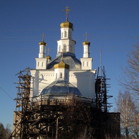 Храм во имя святого Николая Мирликийского в с. Шогриш. Фото В.А. Шавкунова.