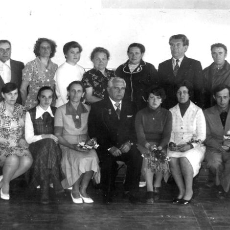 Педагогический коллектив 1978 год